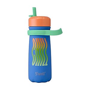 16-Oz S'well Stainless Steel Kids Traveler w/ Flip Straw Lid (Green or Blue) $13 or less 