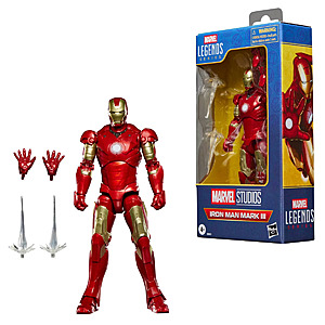 6" Marvel Legends Series Iron Man Mark III Action Figure $18