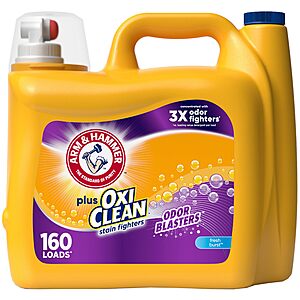 208oz Arm & Hammer Plus OxiClean Liquid Laundry Detergent (Fresh Burst) $11.90 w/ Subscribe & Save