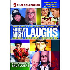5-Movie Saturday Night Laughs Collection (DVD) $5 + Free S&H w/ Walmart+ or on $35+