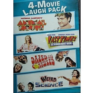 4-Movie DVD Laugh Pack $5 + Free S&H w/ Walmart+ or on $35+