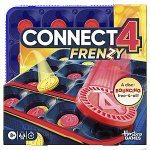 Connect 4 Frenzy Board Game $4.78 + Free Shipping w/ Prime or on $35+