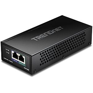 TRENDnet TPE-219GI 2.5G PoE++ Injector $40.45 + Free S&H