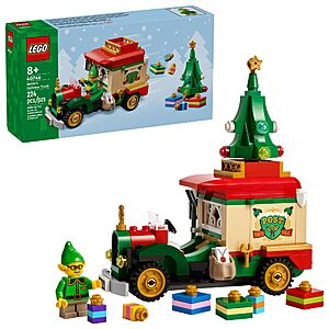 224-Piece LEGO Santa's Delivery Truck Building Toy Set $10 