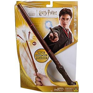 11" Wizarding World Harry Potter Spectacular Spell Magic Wand w/ Effects $7.75 