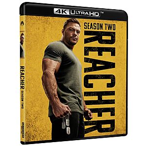 Reacher: Season Two (4K UHD Blu-ray) $16.25 