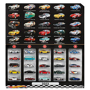 25-Piece 2023 or 2024 Hot Wheels Boulevard Factory Set w/ 1:64 Scale Play Vehicles $70 + Free S/H