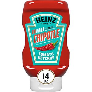 Select Accounts: 14-Oz Heinz Tomato Ketchup (Chipotle) $2 w/ S&S