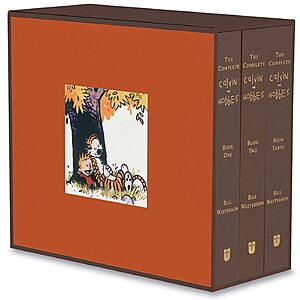 The Complete Calvin and Hobbes 3-Book Box Set (Hardcover) $91.99 + Free Shipping