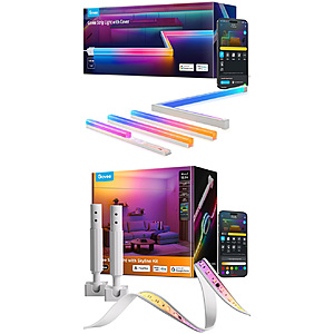 9.8' Govee RGBIC LED Strip Lights w/ Covers + 13.1' Govee LED Skyline Kit $70 & More  + Free S&H