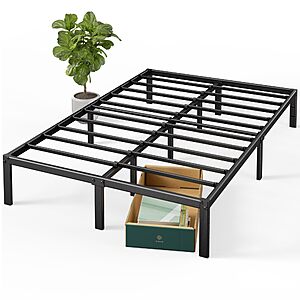 14" Zinus Elias Metal Platform Bed Frame (Queen) $38.41 + Free Shipping