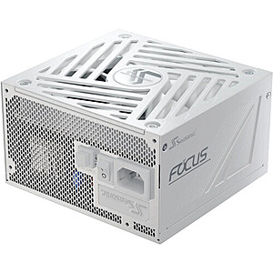 1000W SeaSonic FOCUS GX ATX 3.1 80+ Gold Modular Power Supply (White) $130 + Free S&H
