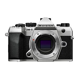 OM SYSTEM OM-5 Mark II 20.4MP Mirrorless Camera Body (Silver) $840 + Free S&H
