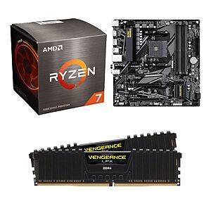[Micro Center] AMD Ryzen 7 5800XT CPU, Gigabyte B550M DS3H AC R2 AM4 MB, 16GB Corsair Vengeance LPX RAM $299.99 + Free Store Pickup