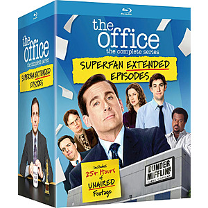 New Users: The Office: The Complete Series Superfan Extended Episodes (Blu-ray) $59.50 + Free S&H