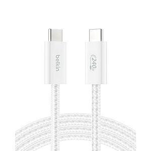 6.6-Ft 240W Belkin USB-C Braided Cable (White) $9.99 + Free Shipping w/ Prime or on $35+