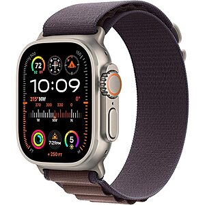[Prime] Apple Watch Ultra 2 49mm GPS + Cellular Smartwatch w/ Rugged Titanium Case $499 + Free Shipping