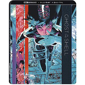 Ghost in the Shell (1995) (4K Ultra HD + Blu-ray + Digital) $9.50 