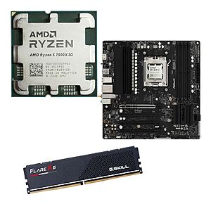 Select Stores: Ryzen 5 7500X3D + ASRock B850M-C AM5 MB, G.Skill 16GB DDR5
