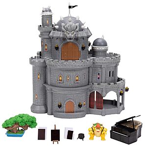 Super Mario Galaxy Movie Deluxe Bowser Castle Playset