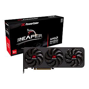 [Micro Center] PowerColor AMD Radeon RX 9070 Reaper Triple Fan 16GB GDDR6 PCIe 5.0 Graphics Card $559.99 + Free Store Pickup