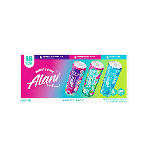 [Starts July 22] Sam's Club Members: 18-Pk 12-Oz or 24-Pk 8.4-Oz Alani Nu Energy Drink Variety Pack $16.58 In-Store
