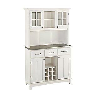 Homestyles Buffet of Buffets Server with Hutch (White) $172.29 + Free Shipping