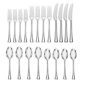 20-Piece Oneida Faceta 18/10 Stainless Steel Flatware Set $35.49 + Free Shipping
