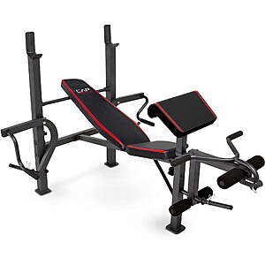 CAP Strength Standard Bench w/ Butterfly & Preacher Curl (up to 350lb)  + Free S&H