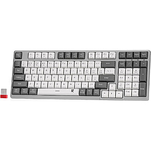Redragon BK7114 96% Low-Profile Wireless Keyboard w/ 2.4GHz & Bluetooth $9.99 + Free Shipping