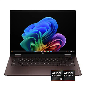 [Open-Box Excellent] HP OmniBook X Flip 2-in-1 Laptop: Ryzen AI 430, 14" WUXGA OLED Touch, 16GB, 512GB $557 or less + Free Store Pickup