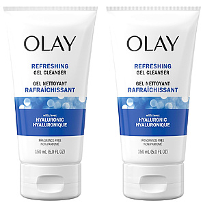 2-Ct 5-Oz Olay Regenerist Hyaluronic + Peptide 24 Face Wash $4.12 w/ S&S + Free Shipping w/ Prime or on $35+