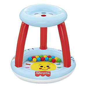 Fisher-Price Lil Sunshine Inflatable Ball Pit w/ 15x Play Balls $16 + Free S&H w/ Walmart+ or on $35+