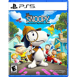 Snoopy & The Great Mystery Club (PS5)