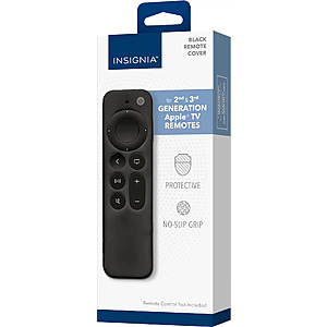Insignia Apple TV Silicone Remote Cover (Black)