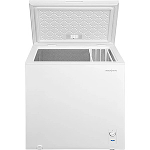 7 Cu. Ft. Insignia Garage-Ready Chest Freezer $150 + Free Delivery + Installation