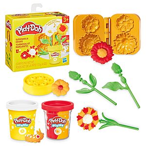 Play-Doh Sunflowers & Daisies Flower Modeling Compound Arts & Crafts Set $3.59 + Free Shipping w/ Prime or on $35+