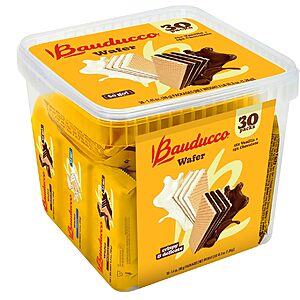 42.3-oz Bauducco Wafer Single-Serve Tub (Chocolate & Vanilla) $6.45 w/ S&S