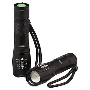 2-Pack Amuoc LED Waterproof Flashlights $10 + Free S&H w/ Walmart+ or on $35+
