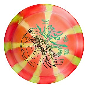 Disc Golf Discs: Yikun Glaze Line FUXI Distance Driver (165-176g) $11.50 & More