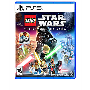 LEGO Star Wars: The Skywalker Saga (PS5) $10 + Free S&H w/ Walmart+ or on $35+