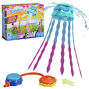 Nerf Super Soaker Stomp & Soak Jellyfish Outdoor Water Toy $14.00 + Free Shipping w/ Walmart+ or on $35+