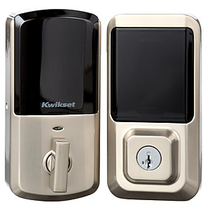 Kwikset Halo Touchscreen Wi-Fi Smart Deadbolt w/ SmartKey Security (Satin Nickel) $61.69 + Free Shipping