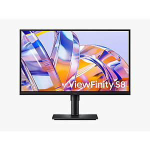 [Samsung EPP/EDU] 27" ViewFinity S8 4K 60Hz IPS Monitor w/ 90W USB & KVM $287.99 + Free Shipping