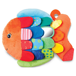Melissa & Doug Flip Fish Soft Sensory Baby Toy $15.97 + Free Shipping w/ Walmart+ or on $35+