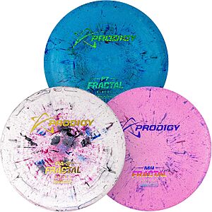 3-Piece Prodigy Fractal Disc Golf Starter Set (159g or 170g) $33 + Free Shipping w/ Prime or on $35+