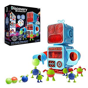 [Regional] Discovery Prize-Pod Robot 52-Piece DIY Vending Machine Building Kit $8.99 + Free Shipping w/ Prime or on $35+