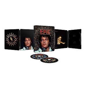 [Pre-Order] EPiC: Elvis Presley in Concert Deluxe Steelbook (4K UHD + Blu-ray) $34.99 + Free Shipping w/ Prime or on $35+