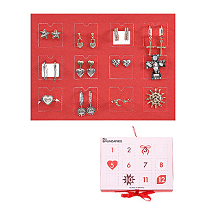 12-Piece No Boundaries Goldtone Jewelry Advent Calendar $3.11 + Free Shipping w/ Walmart+ or on $35+