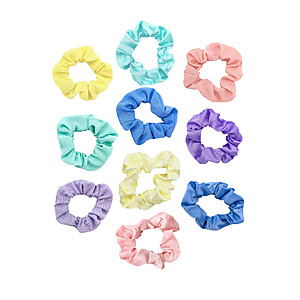 10-Pack Time and Tru Women's Hair Ties (Pastel) $2.33 + Free Shipping w/ Walmart+ or on $35+